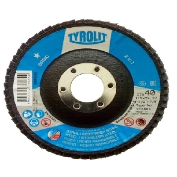 FLAP DISC 115X22,23 ZA 40 BASIC 34656854