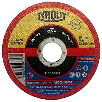 DISCO CORTE 115X1,0X22,2 SECUR 677988