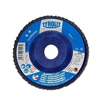 FLAP DISC 115X22,23 ZA  40 STD 847917